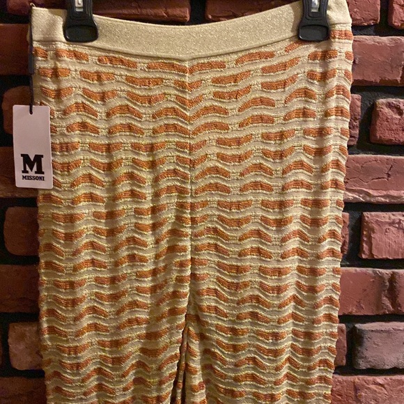 Missoni Wide Leg Gorgeous Sparkly Pants New With Tags Body Contouring Liner - Picture 13 of 16